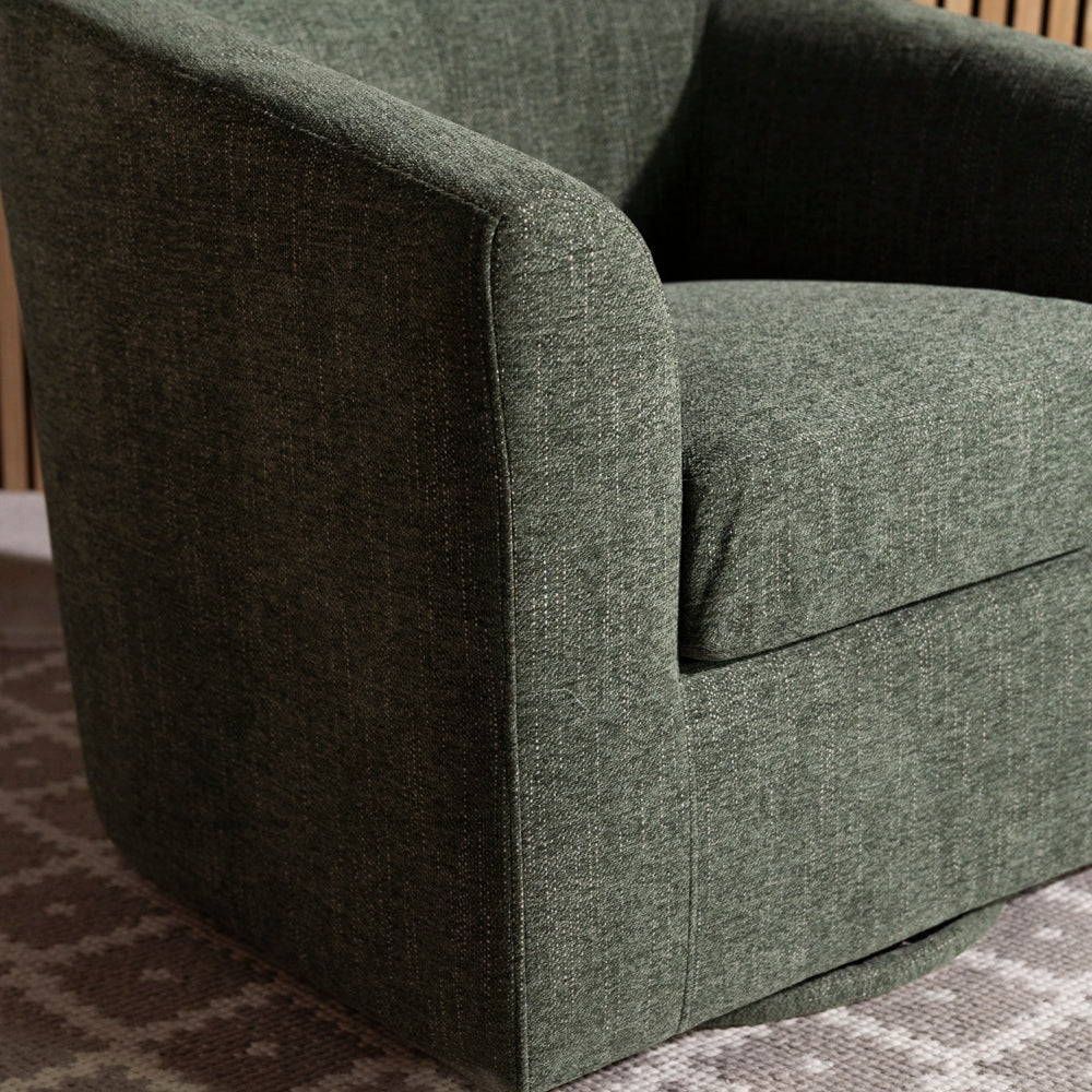 Dahlia Swivel Chair — Green