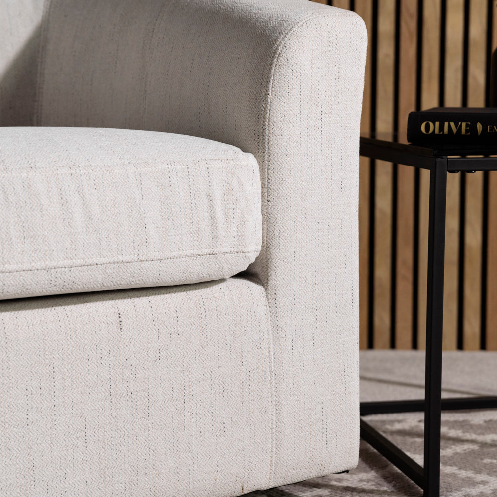 Dahlia Swivel Chair — Natural