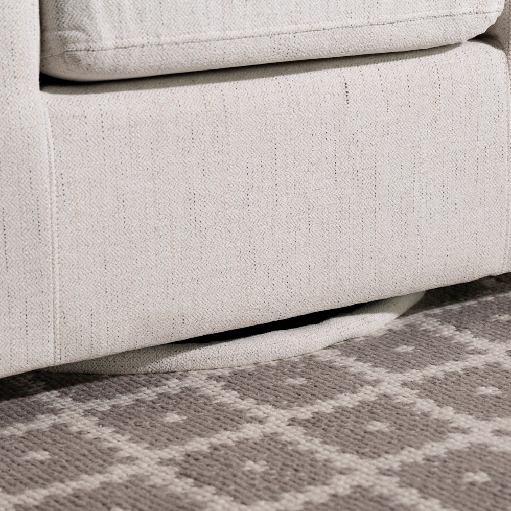 Dahlia Swivel Chair — Natural