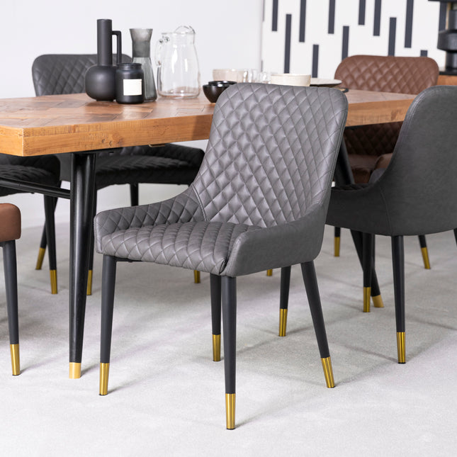 Sarah Grey Dining Chair Set Of 2