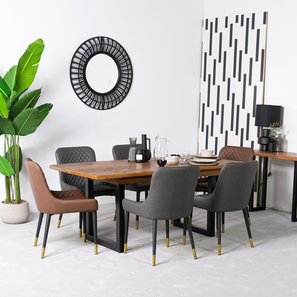 Sarah Tan Dining Chair Set Of 2