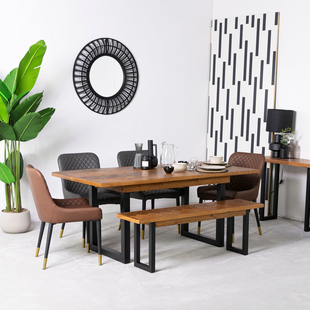 Sarah Tan Dining Chair Set Of 2