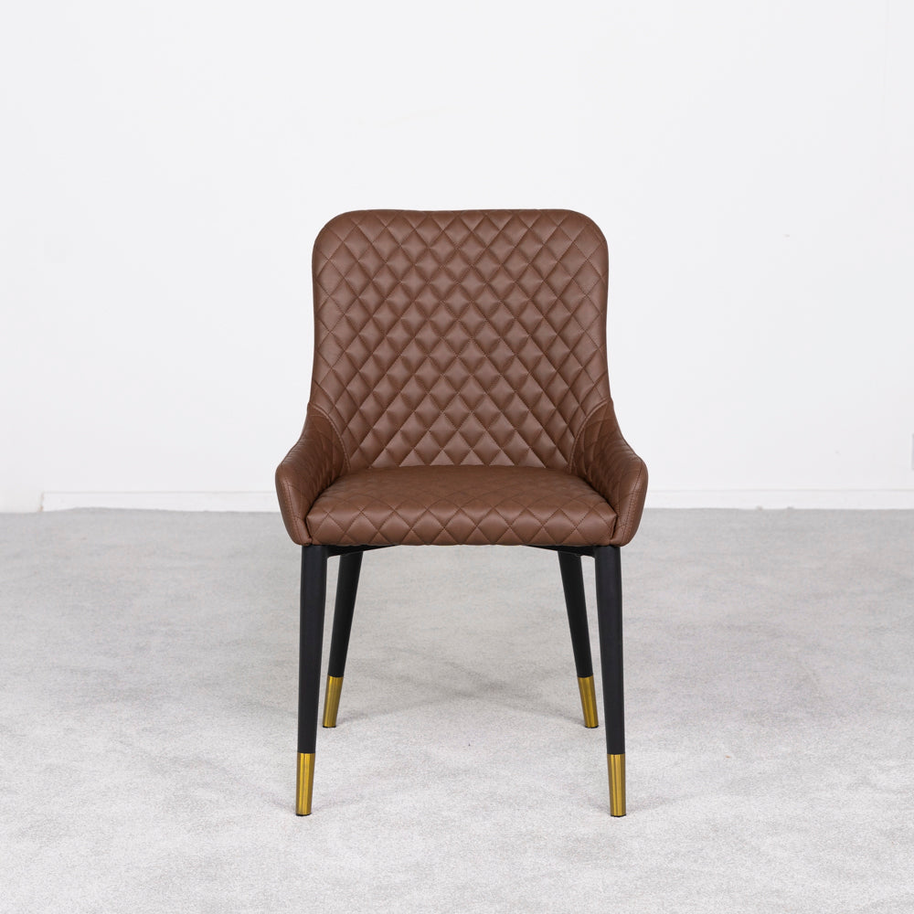 Sarah Tan Dining Chair Set Of 2