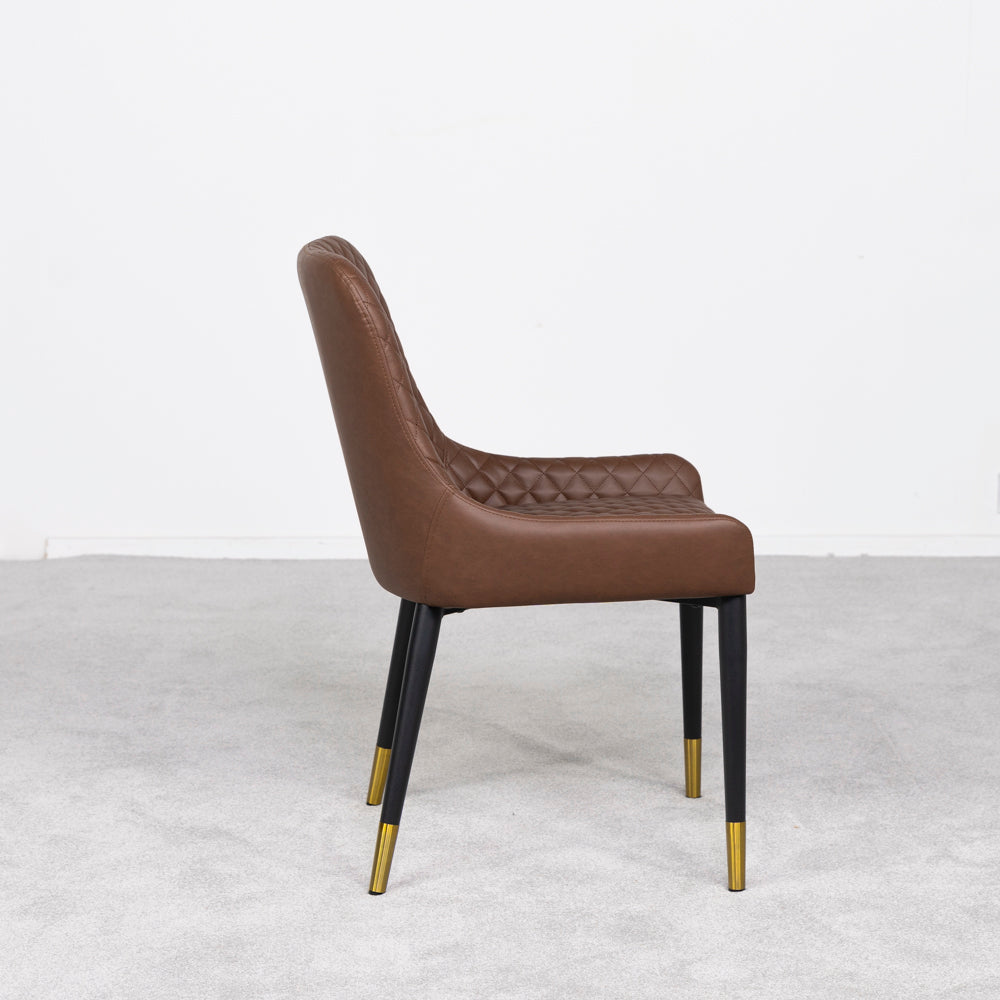 Sarah Tan Dining Chair Set Of 2