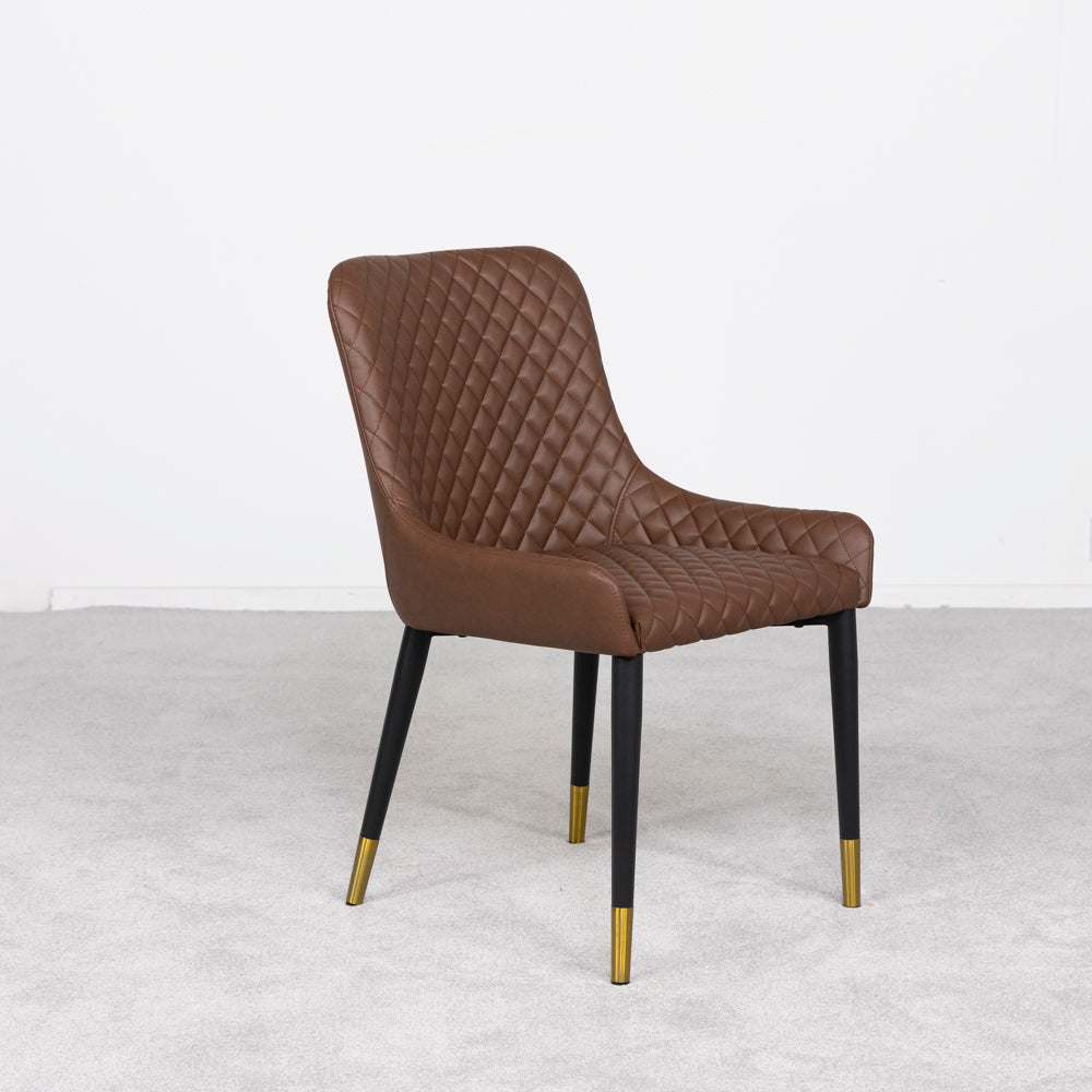 Sarah Tan Dining Chair Set Of 2