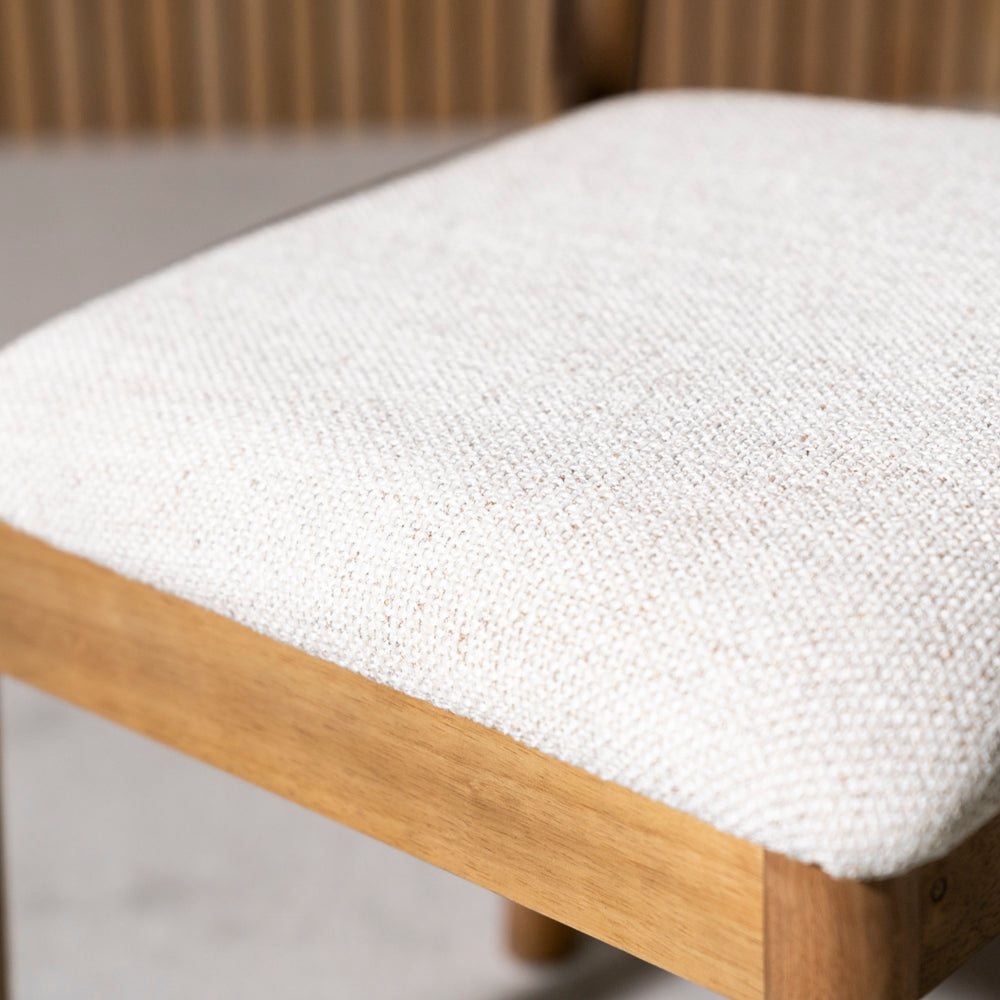 Bristol Natural Oak Dining Chair Set of 2