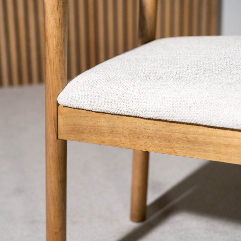 Bristol Natural Oak Dining Chair Set of 2