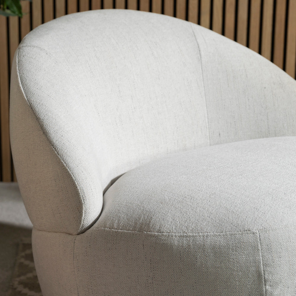 Abelia Swivel Chair — Natural