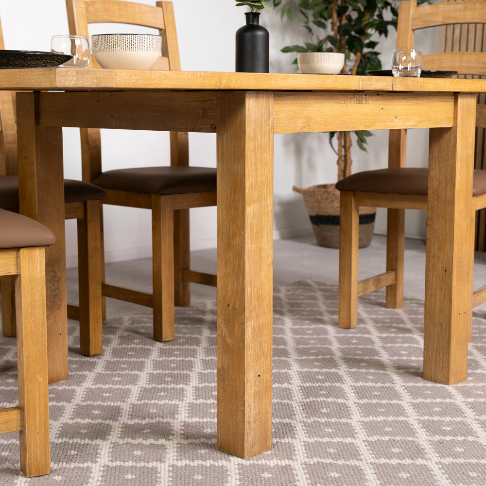 St Ives Light Flip Top Extendable Dining Table (85cm - 170cm)