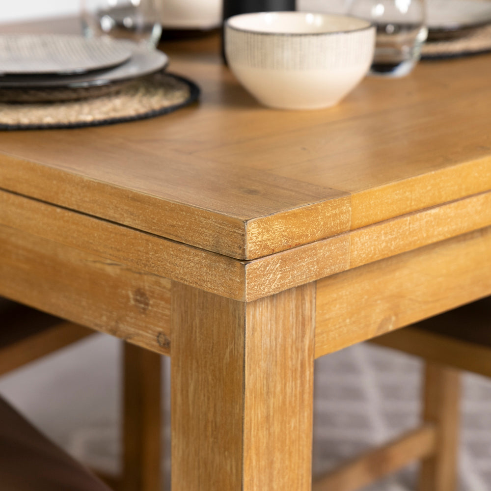 St Ives Light Flip Top Extendable Dining Table (85cm - 170cm)