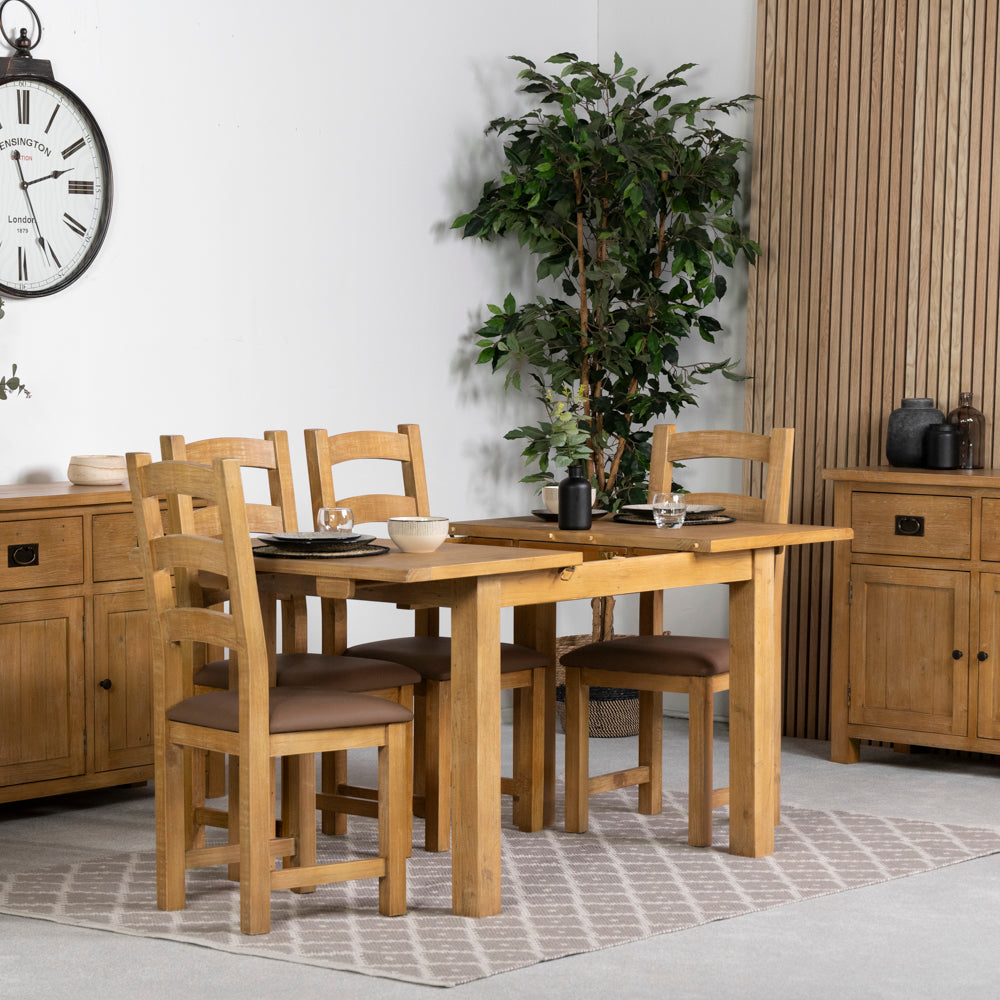 St Ives Light Extendable Dining Table (120cm - 165cm)