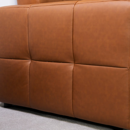 Palermo 3 Seater Leather Power Recliner Sofa