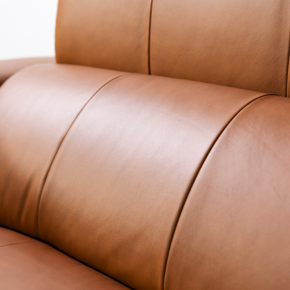 Palermo 2 Seater Leather Power Recliner Sofa