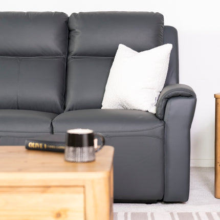 Chievo Leather 2 Seater Power Recliner Sofa