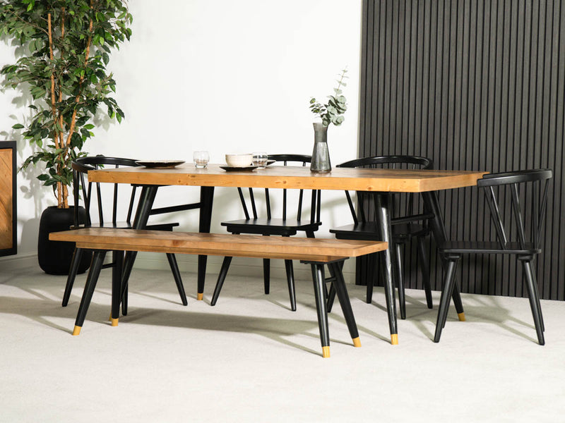 Mode 180cm Fixed Top Dining Table