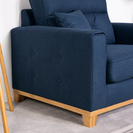 Cortina Blue Armchair