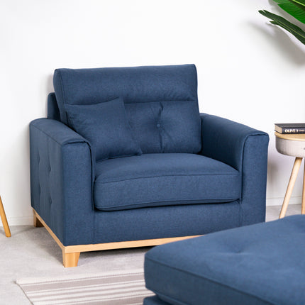 Cortina Blue Armchair