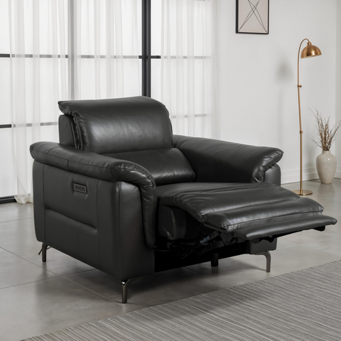 Kaylen Leather Power Recliner Chair