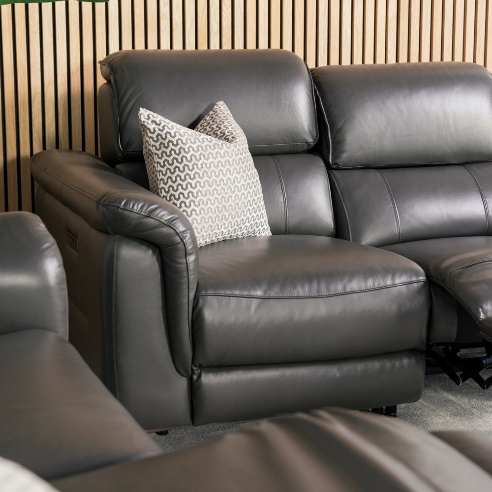 Kaylen Leather Recliner 2 Seater Sofa