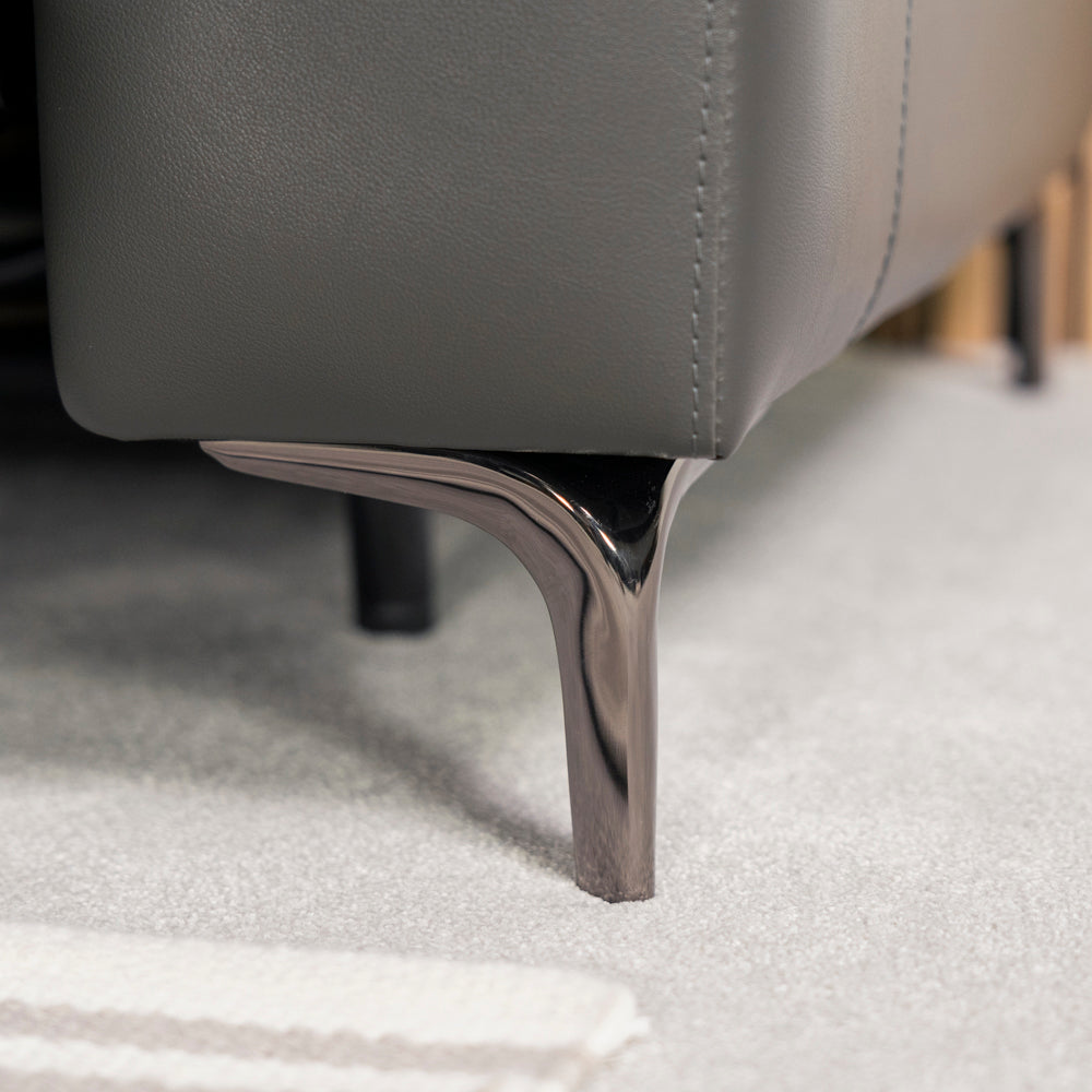 Kaylen 3 Seater Leather Recliner Sofa