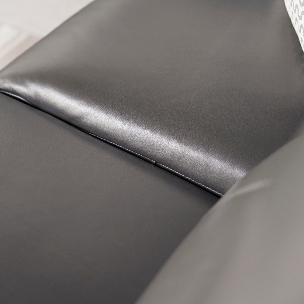 Kaylen 3 Seater Leather Recliner Sofa