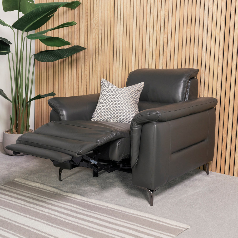 Kaylen Leather Power Recliner Chair