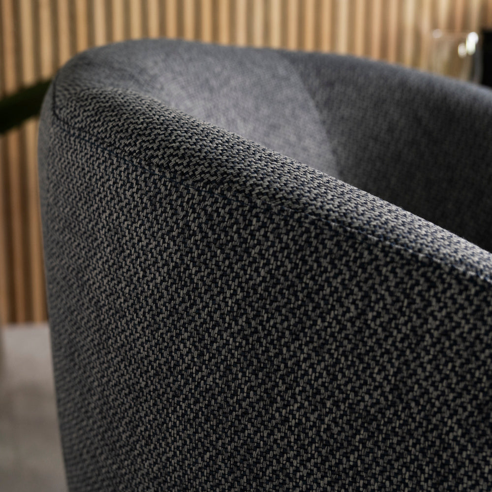 Adelaide Dark Grey Swivel Chair