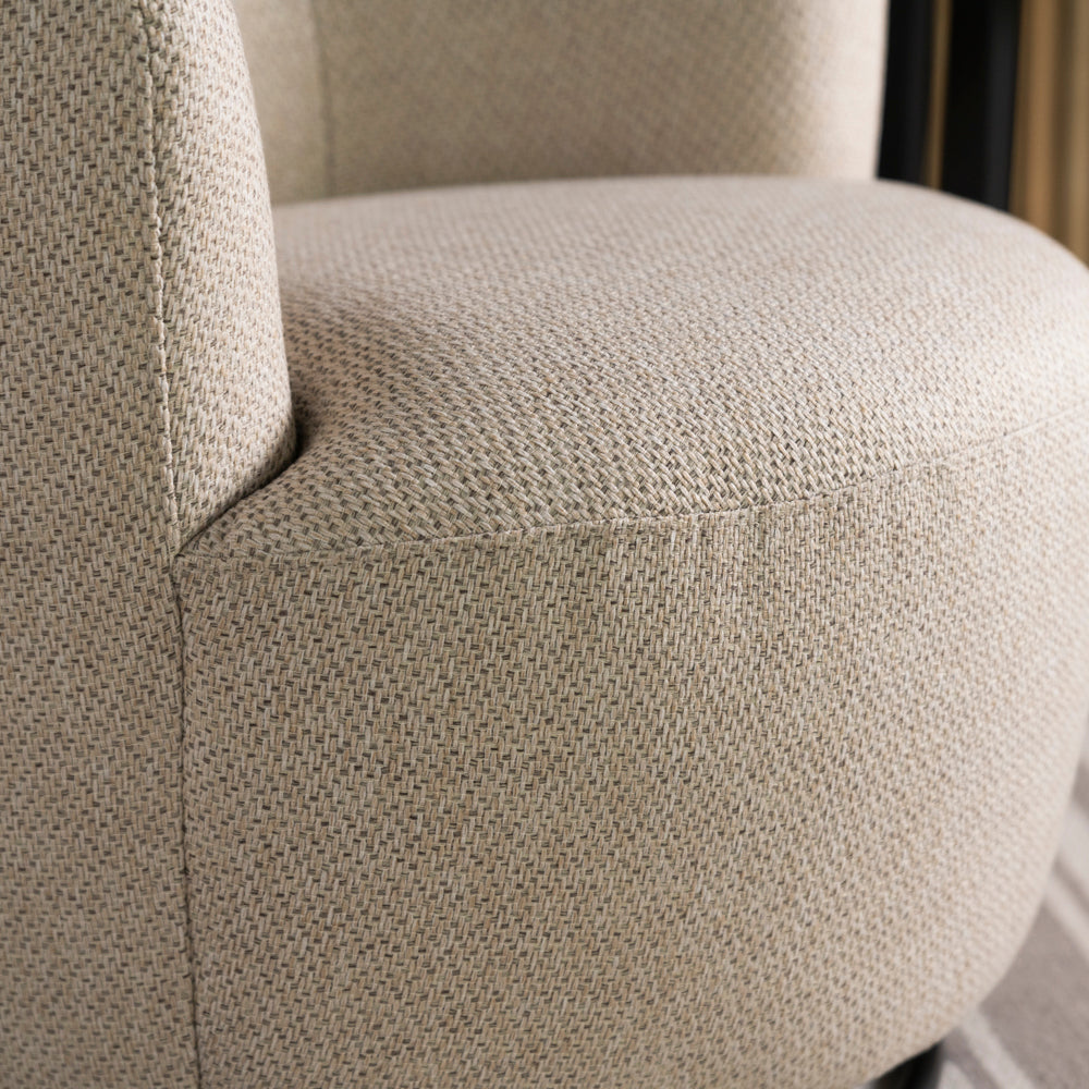 Adelaide   Beige Swivel Chair