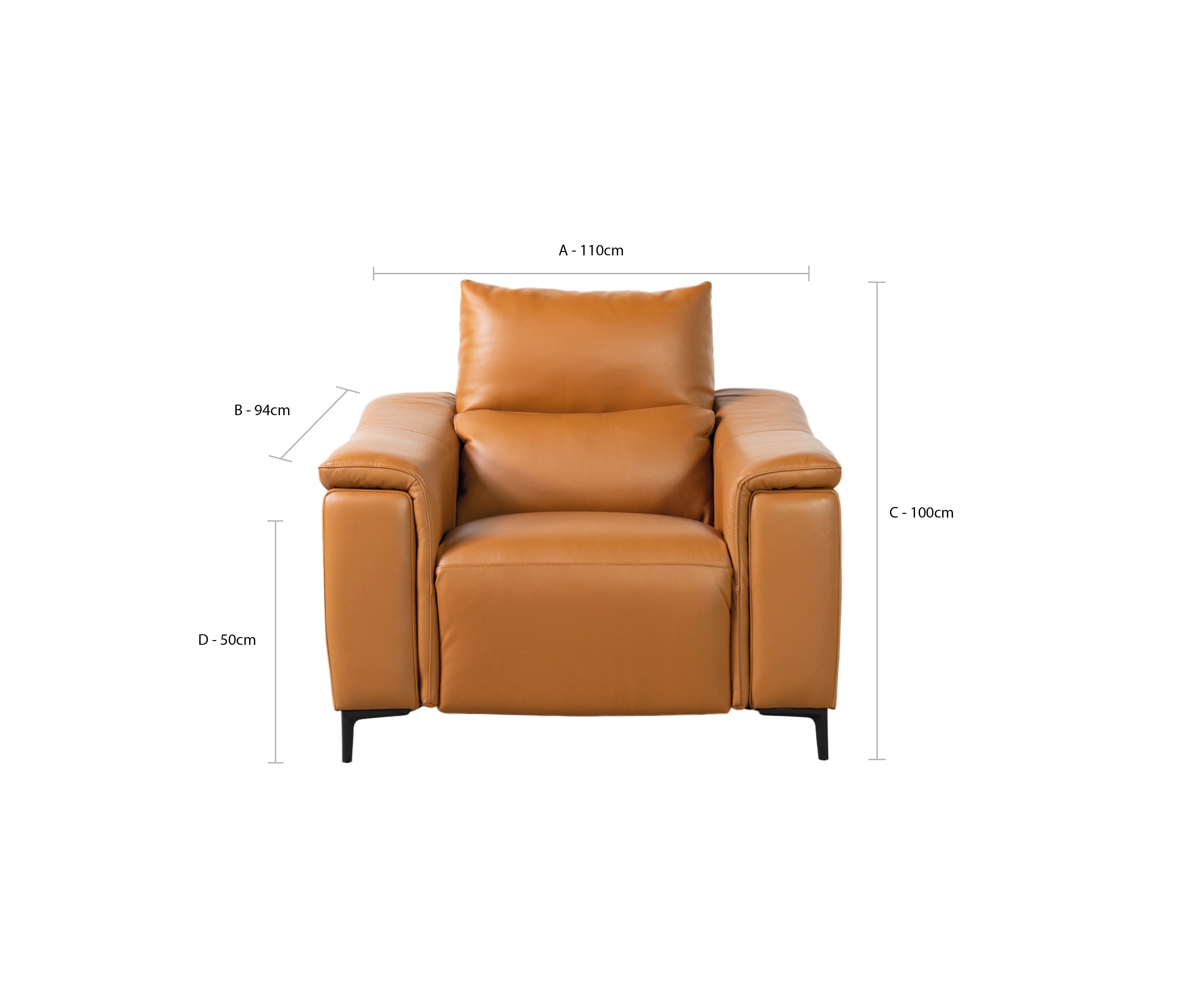 Dohar Leather Power Recliner Chair