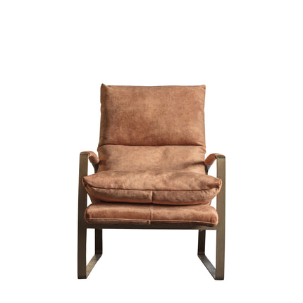 Paxton Ochre Lounger Chair