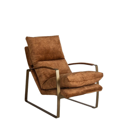 Paxton Ochre Lounger Chair