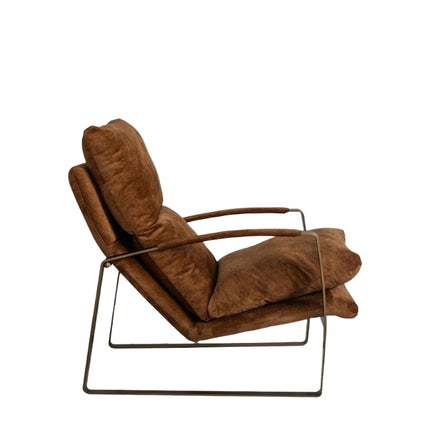 Paxton Ochre Lounger Chair