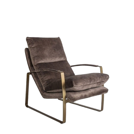 Paxton Brown Lounger Chair