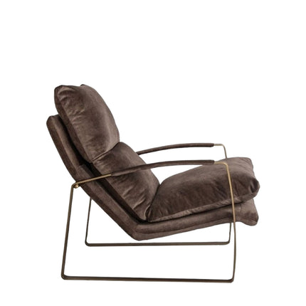 Paxton Brown Lounger Chair