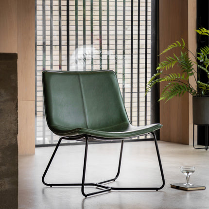 Radcliffe Green Lounge Chair