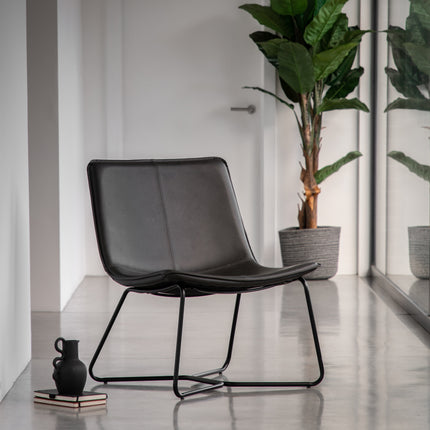 Radcliffe Charcoal Lounge Chair