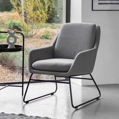 Colby Light Grey Chair