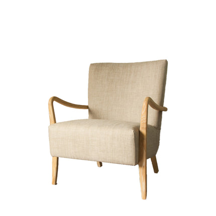 Walden Natural Linen Armchair