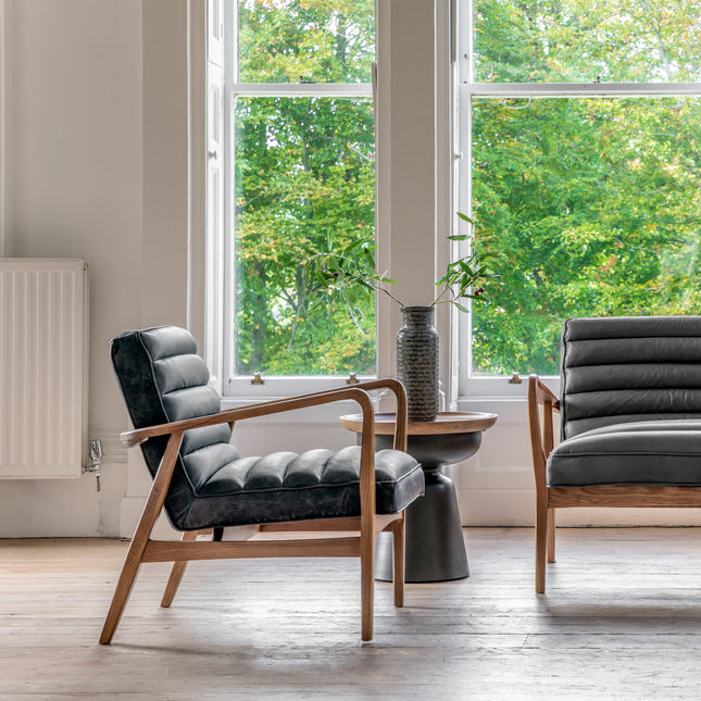 Reno Antique Ebony Armchair