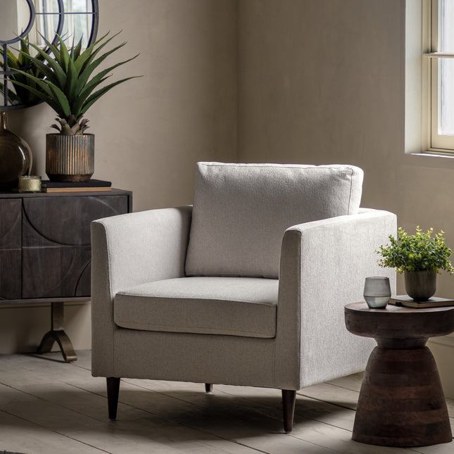 Aldridge Light Grey Armchair