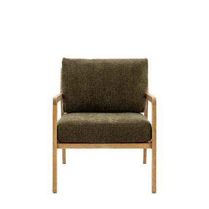 Lucca Moss Green Armchair