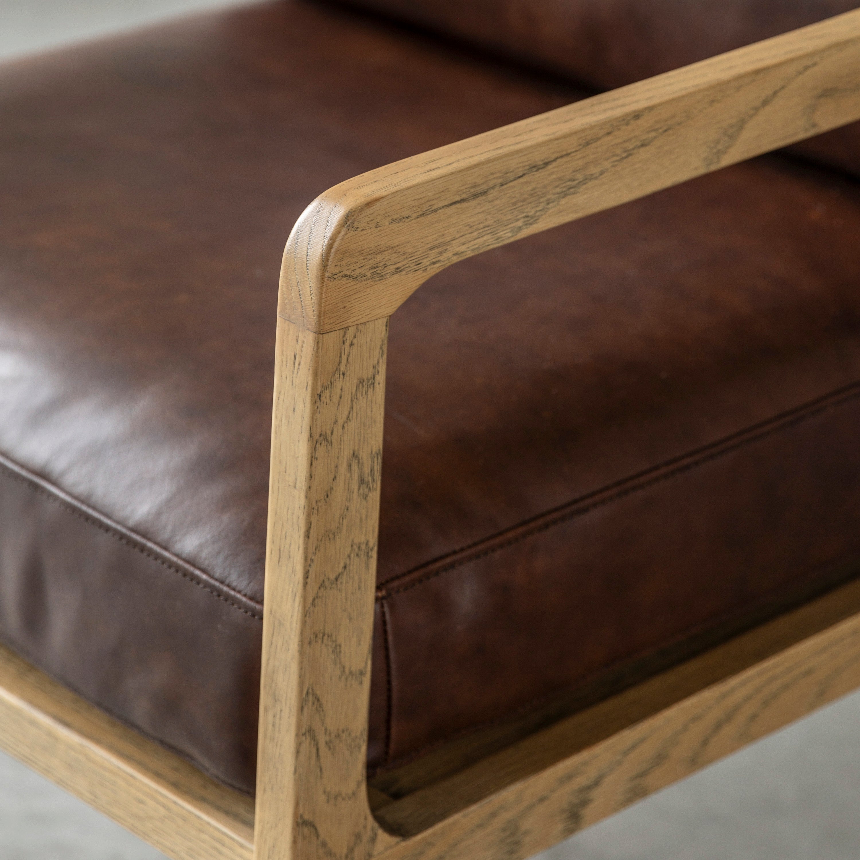 Lucca Brown Armchair