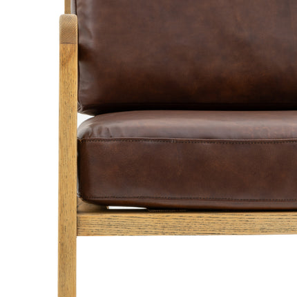 Lucca Brown Armchair