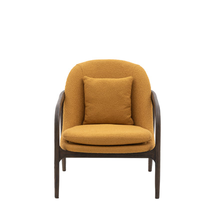 Alegra Ochre Armchair