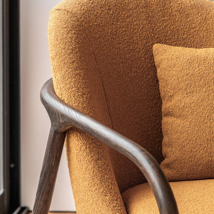 Alegra Ochre Armchair