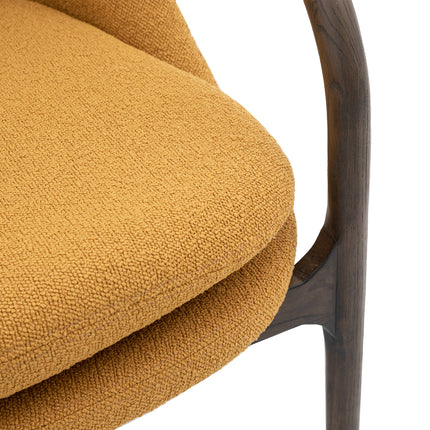 Alegra Ochre Armchair