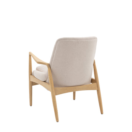 Venezia Natural Linen Armchair