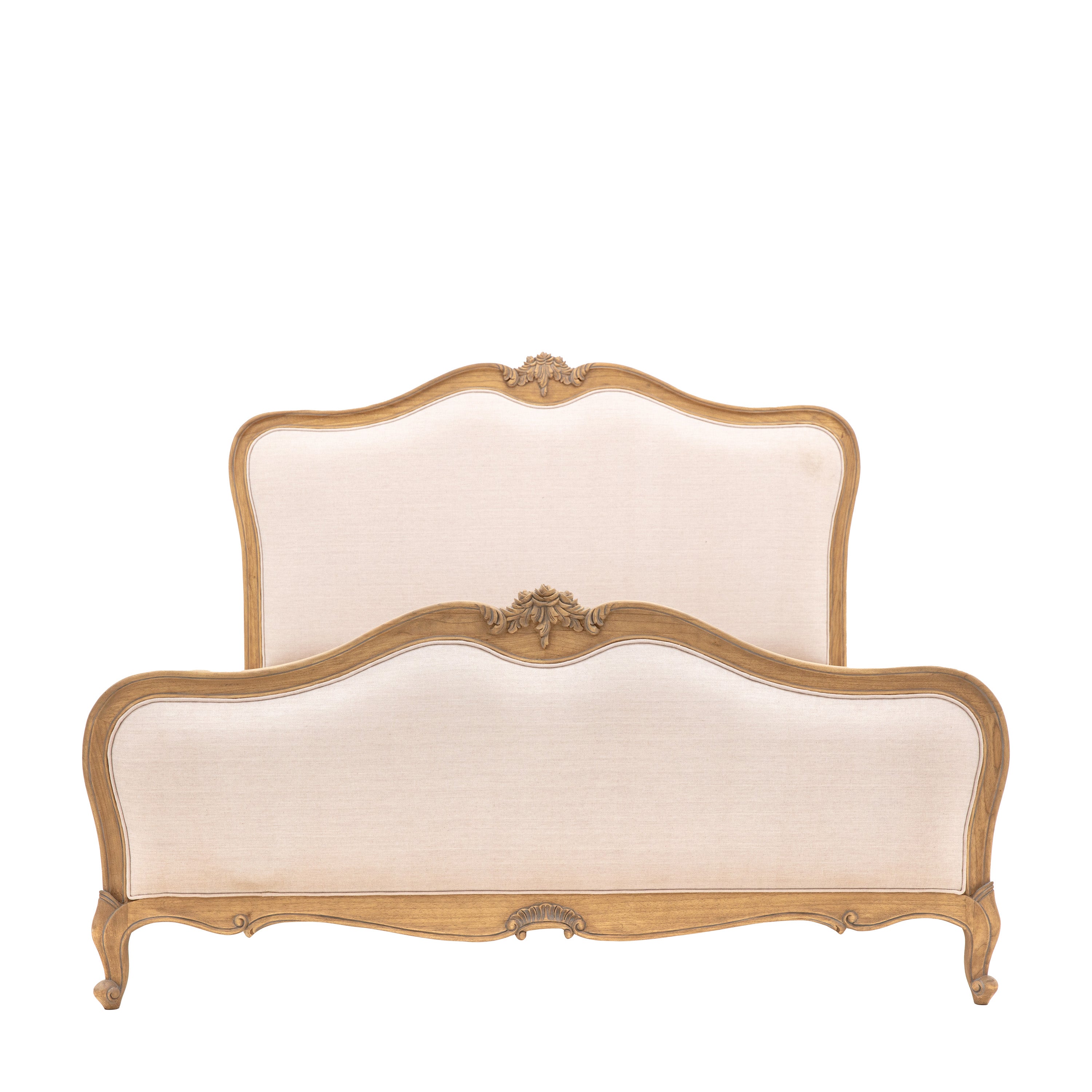 Montpellier Linen Upholstered King Bed Frame