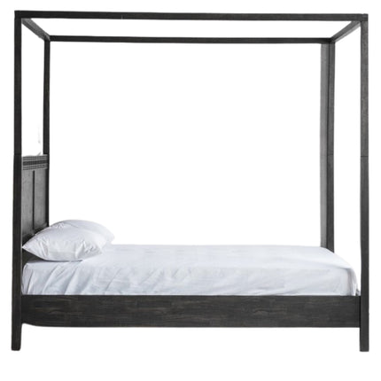 Serenity Black 4 Poster King Bed Frame