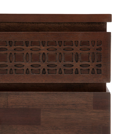 Serenity Brown 2 Drawer Bedside Chest